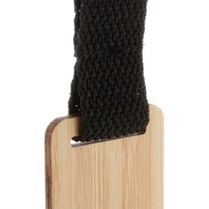 Stropp bamboo keyring, rectangle