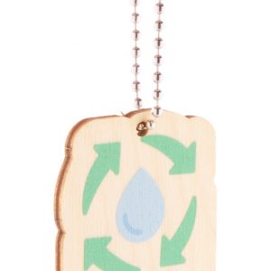 EcoRing keyring, water cycle