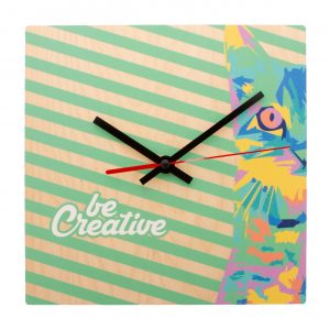 BeTime Wood B custom wall clock