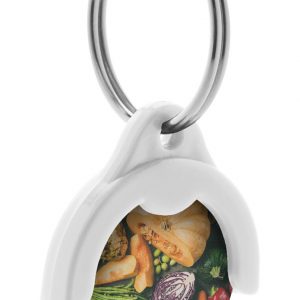 Token trolley coin keyring