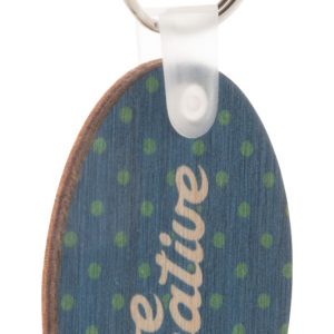 Woody B keyring