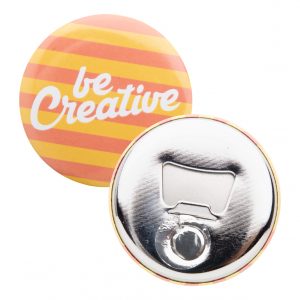 MagBadge Bottle pin button bottle opener