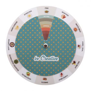 Vinomate wine pairing disc