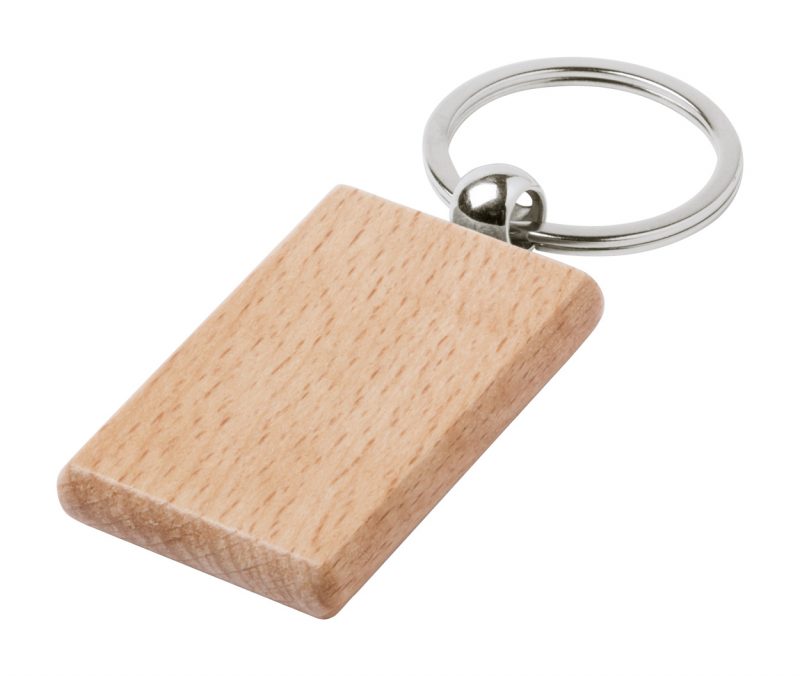 Pelton keyring, rectangle