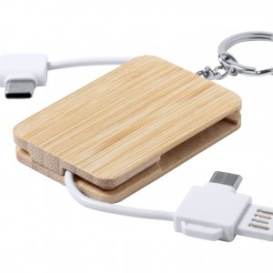 Rusell keyring USB charger cable