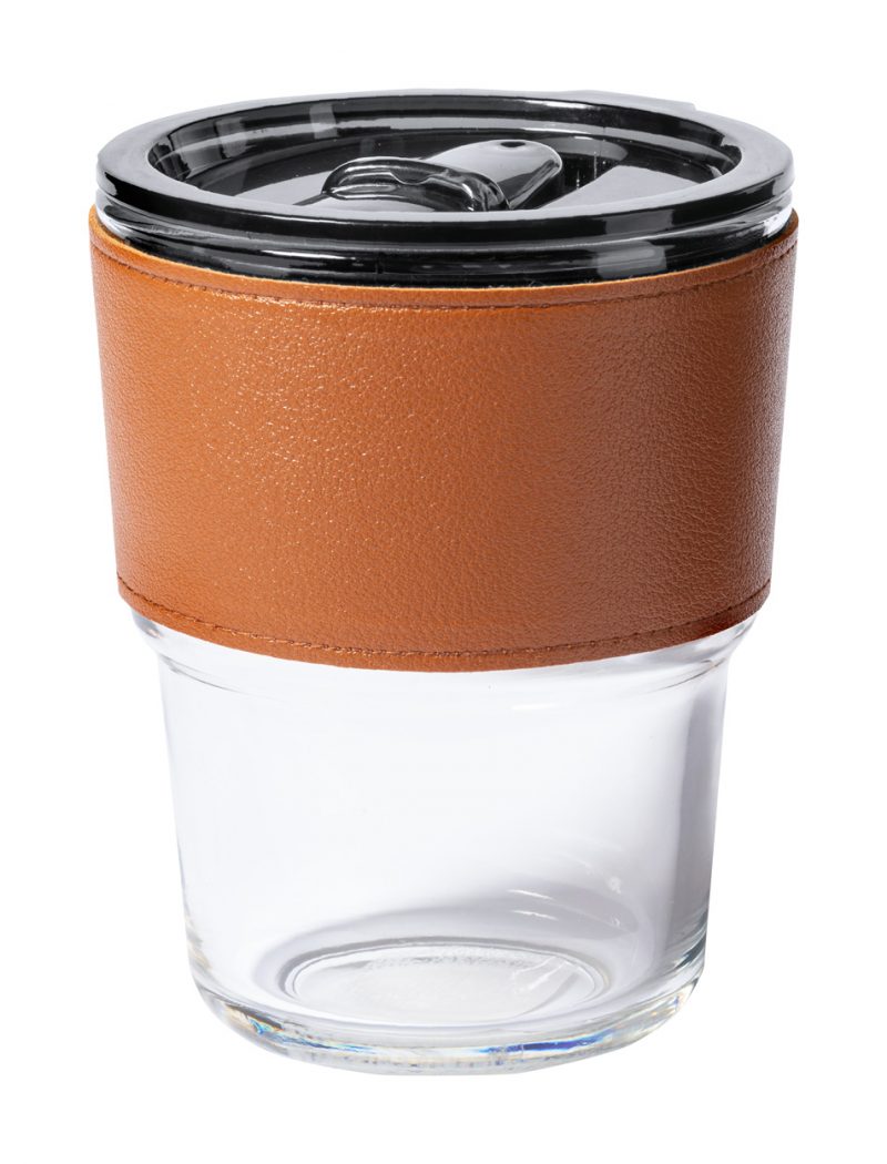 Teils glass travel mug