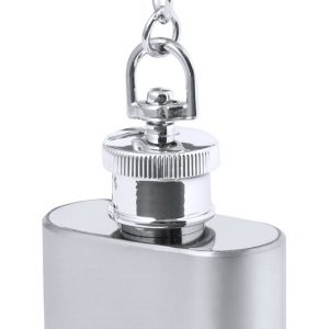 Deneb keyring with hip flask