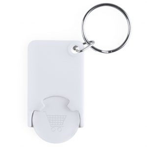 Zabax trolley coin keyring