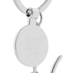 Hoinzo trolley coin keyring, cat