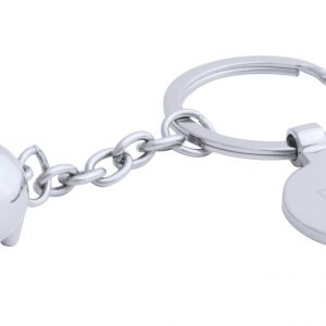 Hoinzo trolley coin keyring, pig
