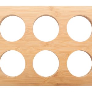 Albarino bamboo wine rack
