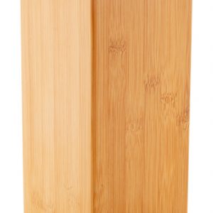 Santoku bamboo knife block