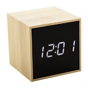 Boolarm bamboo alarm clock