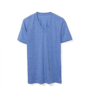 UNISEX TRI-BLEND SHORT SLEEVE V-NECK T-SHIRT
