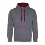 Charcoal Grey/Burgundy AWJH003