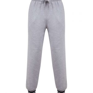 JOGGERS WITH STRIPED CUFFS