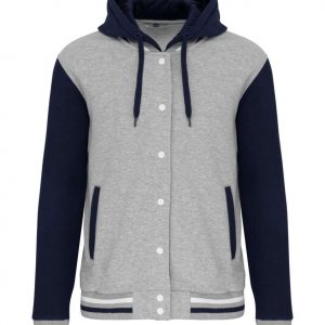 UNISEX TEDDY JACKET WITH HOOD
