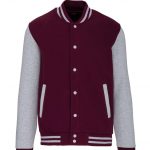 Wine/Oxford Grey KA497