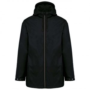 UNISEX HOODED JACKET WITH MICRO-POLARFLEECE LINING