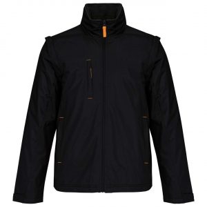 SCORE - DETACHABLE-SLEEVED BLOUSON JACKET