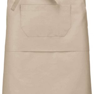 POLYCOTTON LONG APRON