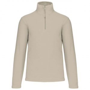 ENZO - ZIP NECK MICROFLEECE JACKET
