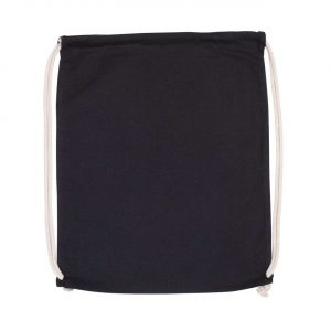 ORGANIC COTTON BACKPACK WITH DRAWSTRING CARRY HANDLES