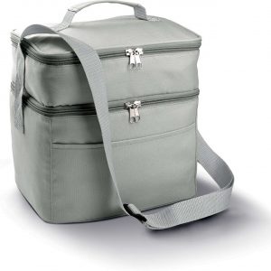 DOUBLE COMPARTMENT COOLER BAG