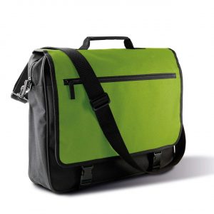 DOCUMENT BAG WITH FRONT FLAP