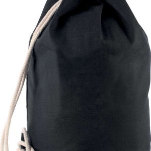 COTTON SAILOR-STYLE BAG WITH DRAWSTRING