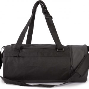TUBULAR SPORTS BAG WITH SEPARATE SHOE COMPARTMENT