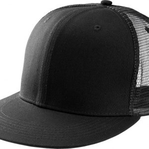 TRUCKER FLAT PEAK CAP - 6 PANELS