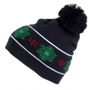 BEANIE WITH CHRISTMAS PATTERNS