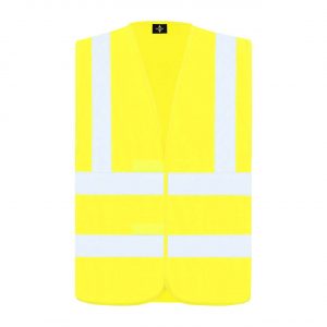 SAFETY / FUNCTIONAL VEST "HANNOVER" - FOUR REFLECTIVE STRIPES