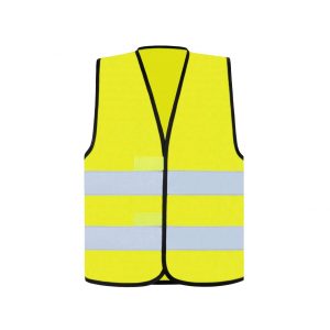 SAFETY VEST "WOLFSBURG" - BLACK HEM