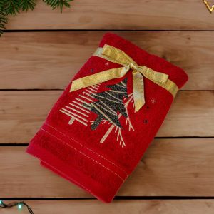 OLIMA CHRISTMAS TOWEL - PINES