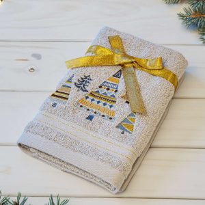 OLIMA CHRISTMAS TOWEL - CHRISTMAS TREES