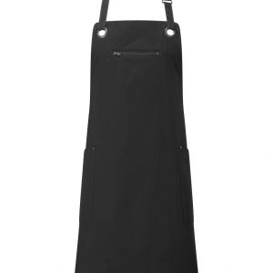 ‘BARLEY’ CONTRAST STITCH SUSTAINABLE BIB APRON