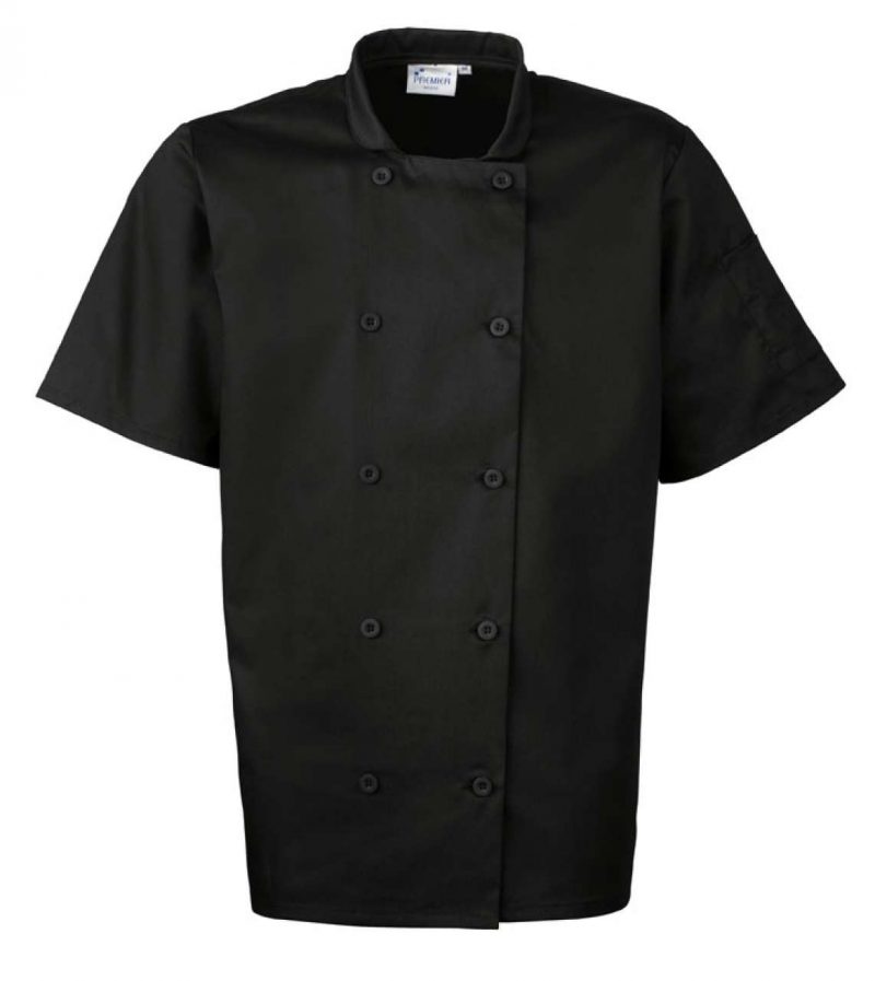 SHORT SLEEVE CHEF'S JACKET