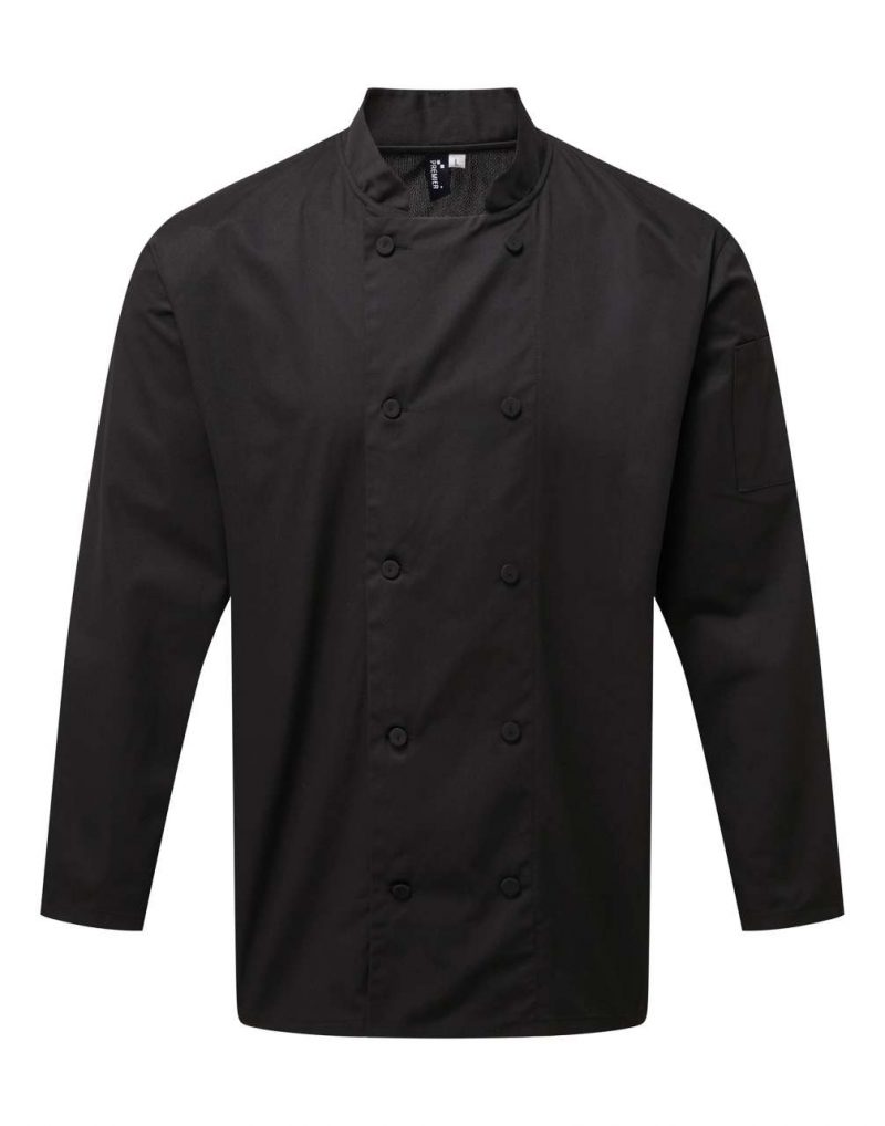 CHEF'S LONG SLEEVE COOLCHECKER® JACKET WITH MESH BACK PANEL
