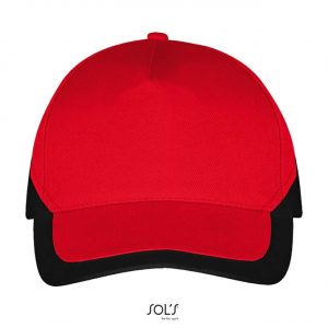 SOL'S BOOSTER - 5 PANEL CONTRASTED CAP