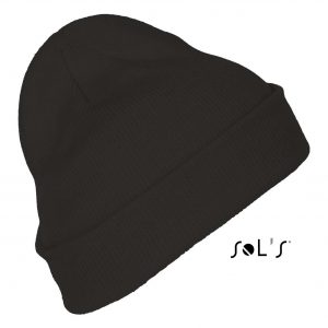 SOL'S PITTSBURGH - SOLID-COLOUR BEANIE WITH CUFFED DESIGN