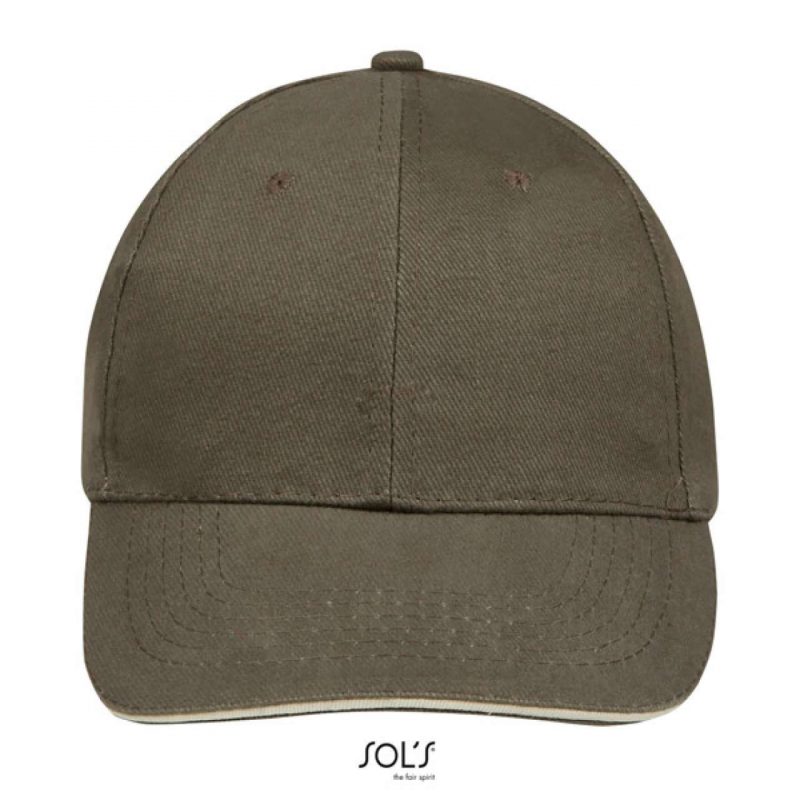 SOL'S BUFFALO - SIX PANEL CAP