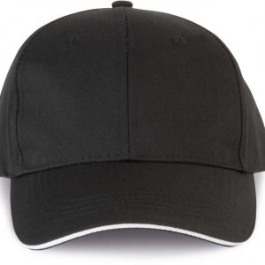 OEKOTEX CERTIFIED 6 PANELS CAP WITH SANDWICH PEAK