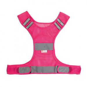FLUORESCENT MESH SPORTS VEST